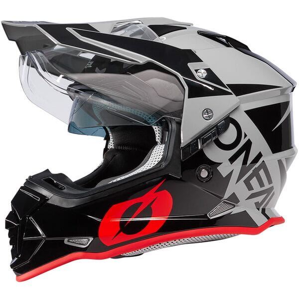 O'Neal 2025 Motocross Helmet SIERRA R Black Grey